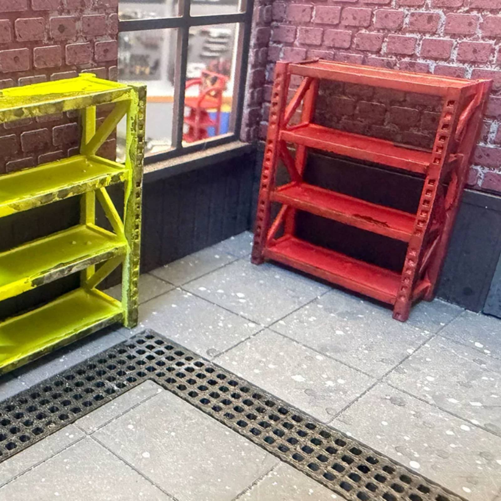 1/64 Garage Shelf Realistic De - Auto Repair Shop ulasan dan harga