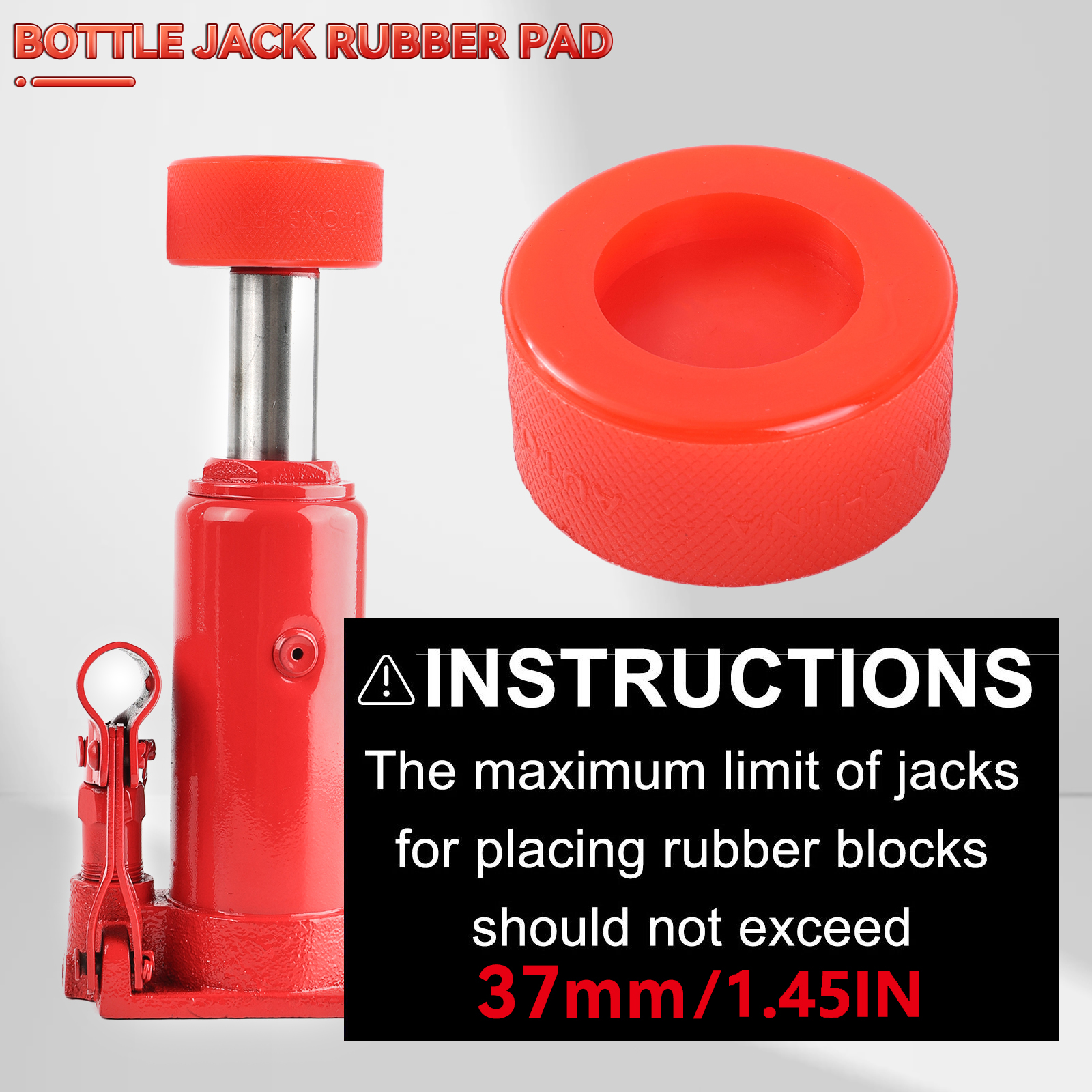 Polyethylene Bottle Jack Pad P - Transmission Jack Adapter ulasan dan harga