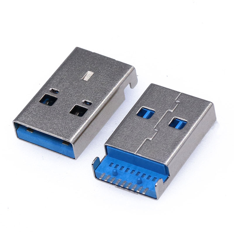 10PCS USB 3.0 A Type Male Plug - Transmission Jack Adapter ulasan dan harga