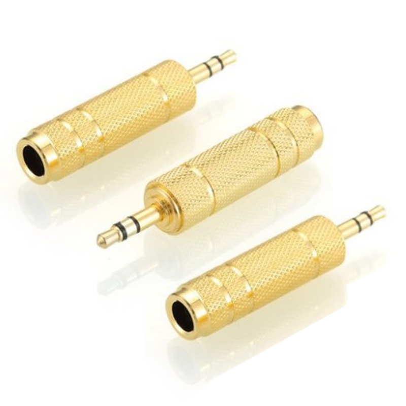 Audios Adapter 3.5mm Male To 6 - Transmission Jack Adapter ulasan dan harga