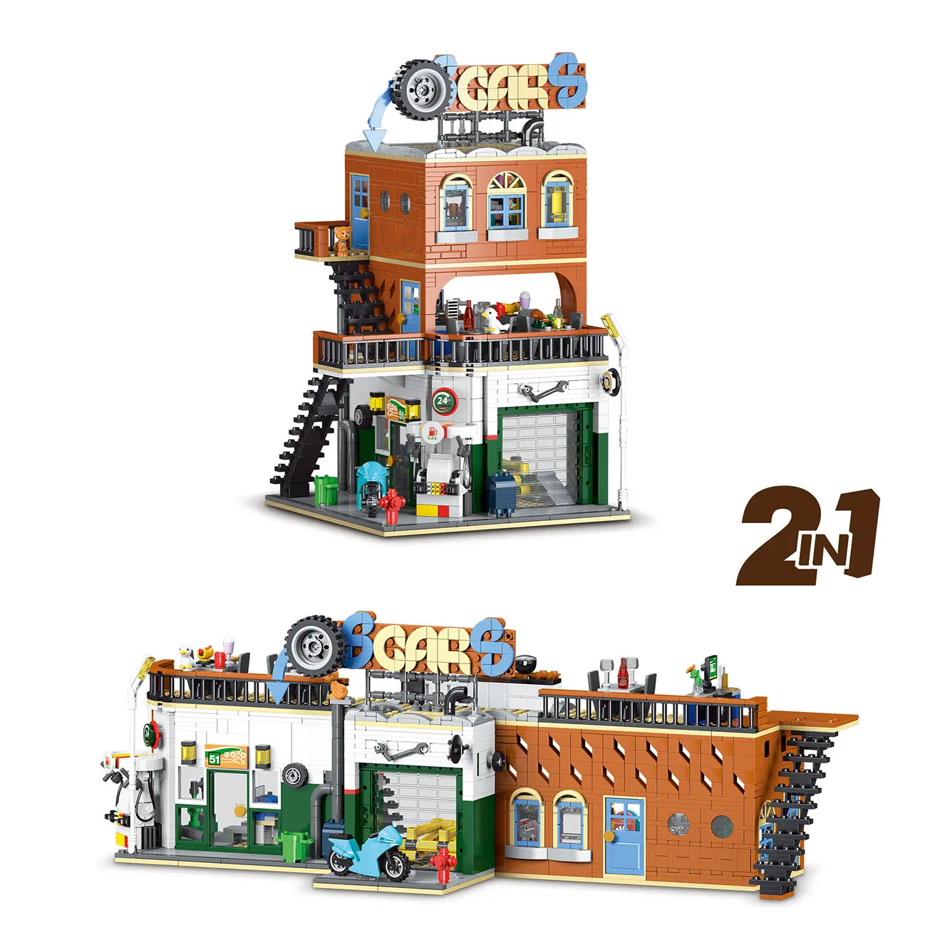 Auto Repair Shop 2-in-One Crea - Auto Repair Shop ulasan dan harga