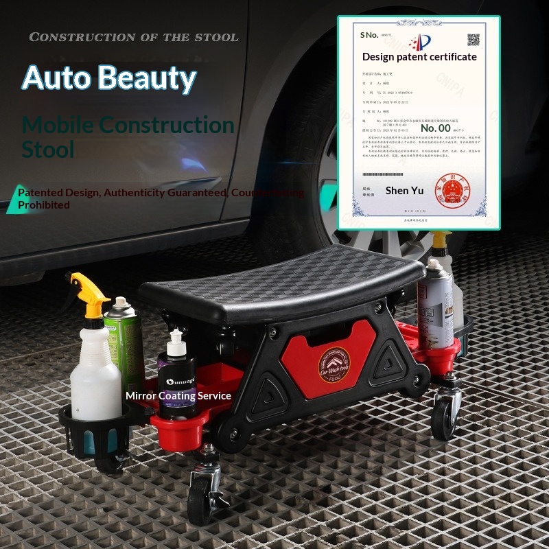 Mechanic Rolling Creeper Seat  - Auto Repair Shop ulasan dan harga