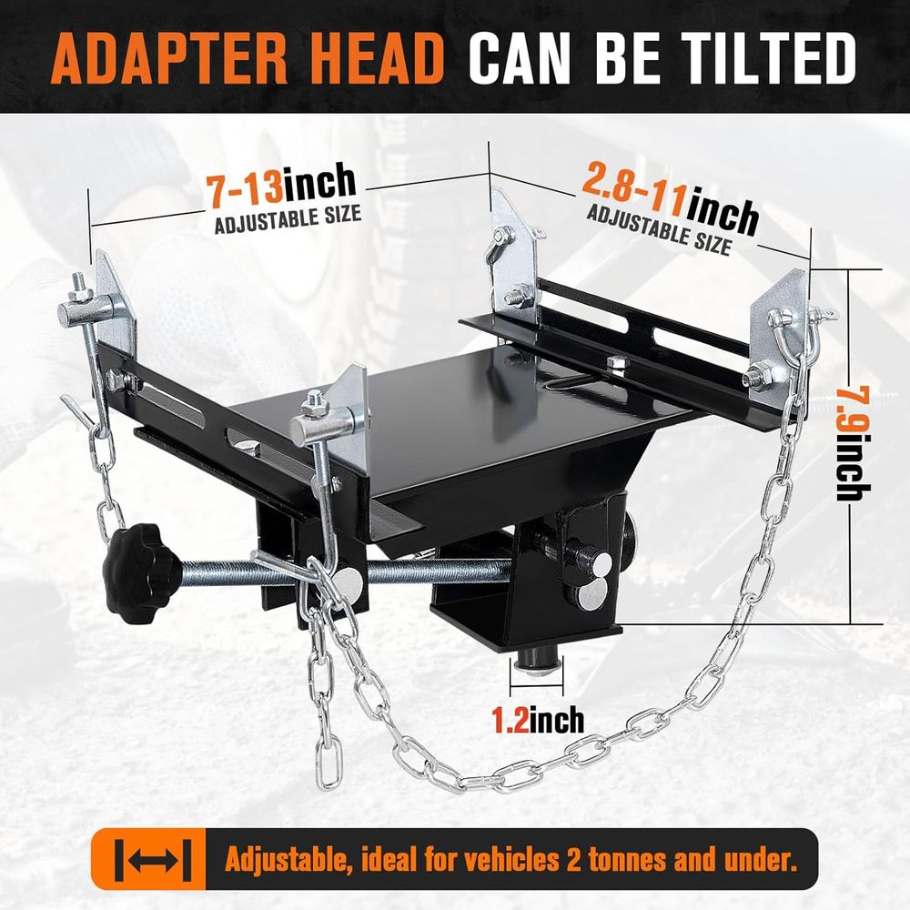 1/2 Ton Capacity Transmission  - Transmission Jack Adapter ulasan dan harga