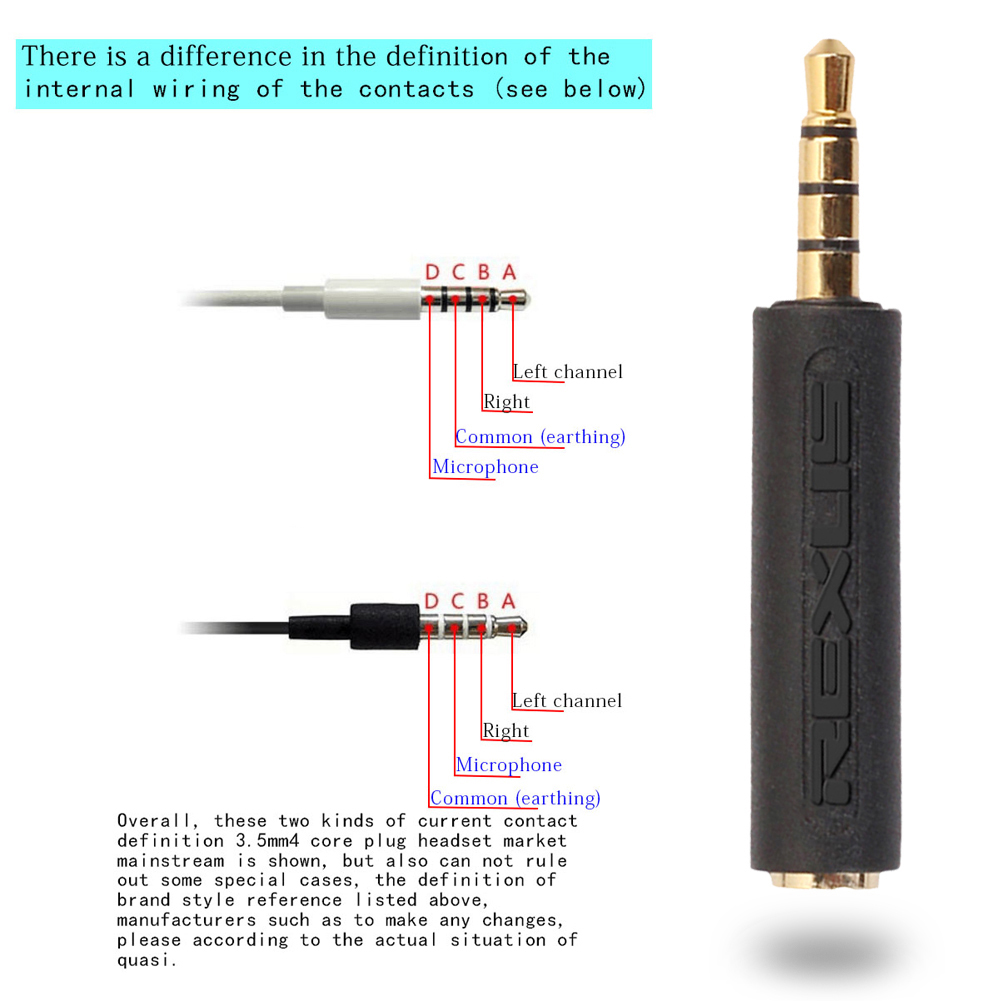 3.5mm OMTP To CTIA Earphone Ad - Transmission Jack Adapter ulasan dan harga