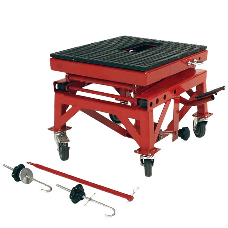 Hydraulic Motorcycle Lift Tabl - Transmission Jack Adapter ulasan dan harga