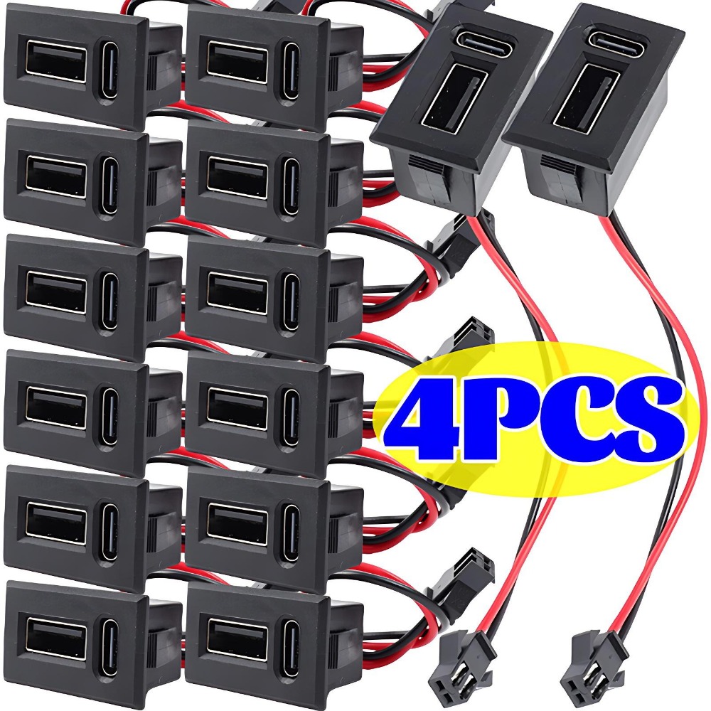Double Layer Dual Type C USB F - Transmission Jack Adapter ulasan dan harga
