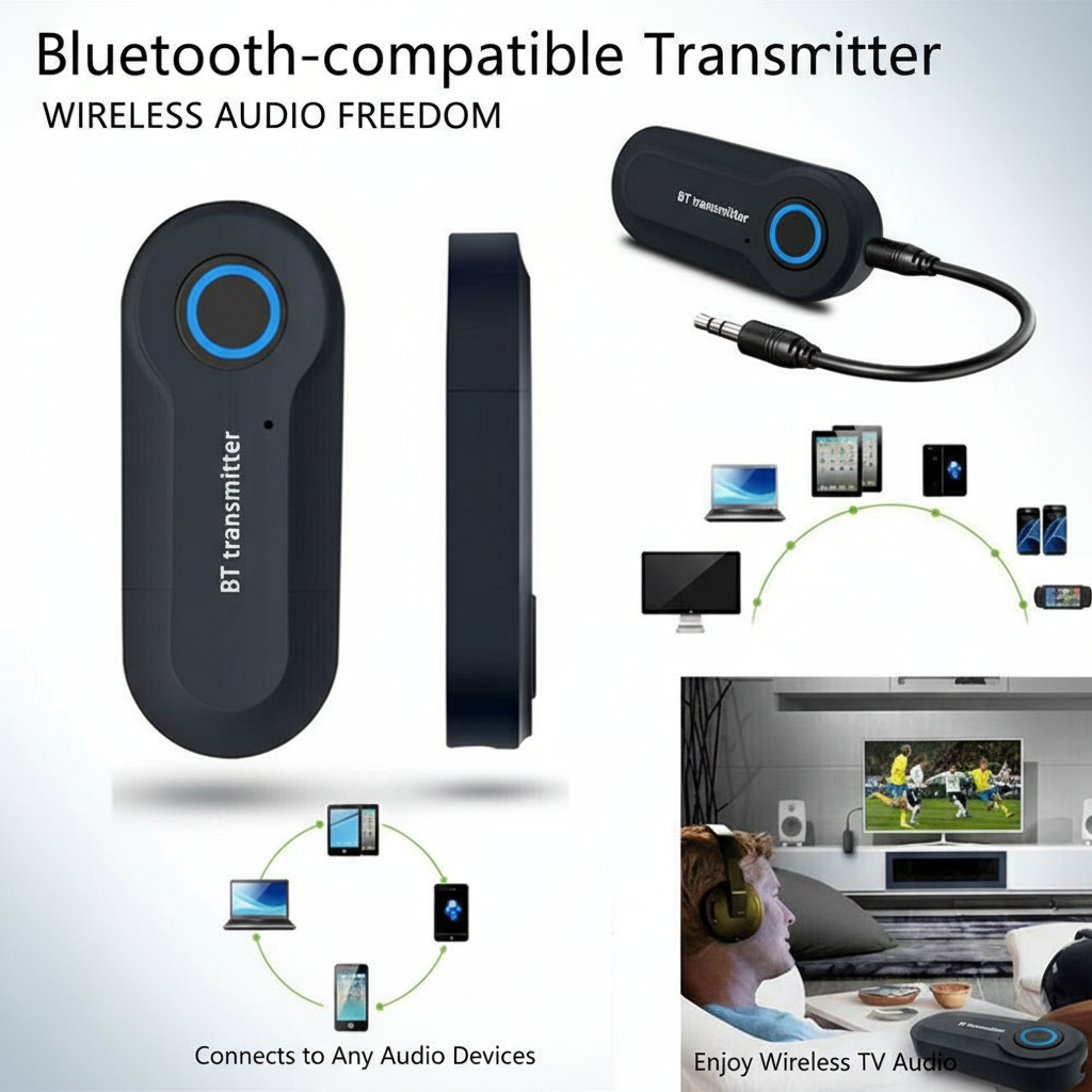 Wireless Bluetooth Transmitter - Transmission Jack Adapter ulasan dan harga